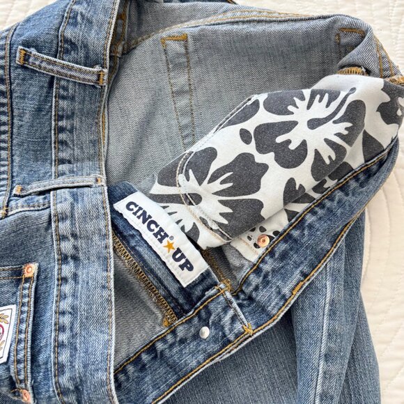 Cinch White Label Jeans Men’s 38x36 Blue Denim Western Ranch Cowboy USA - Picture 7 of 10